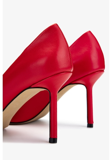 Valmenti Kadın Kırmızı Topuklu Ayakkabı 472 1117 Bn Ayk Y25 Kırmızı Kırmızı