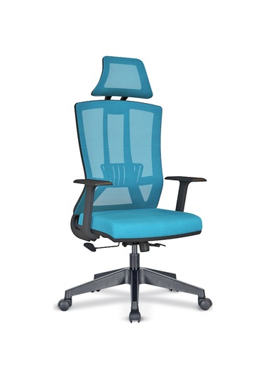 Uzayofismobilyaları Uzay Ofis Air-X Fileli Müdür Koltuğu - Mavi