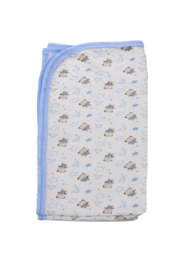 Uğurböceğiçocuk Kapitone Pamuklu Tek Kat Bebek Battaniyesi 001