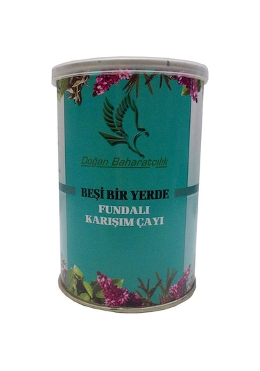 Doğan Baharatçılık Beşi Bir Yerde Fundalı Karışık Bitki Çayı Teneke 100 G