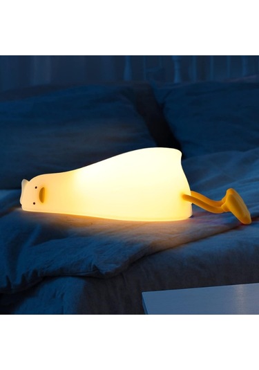 River World Gece Lambası Tasarımı Yatan Ördek Model Çok Renkli