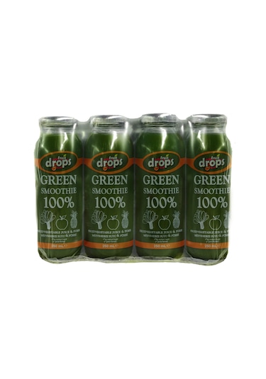 Fruit Drops 100% Green Smoothie 12 x 250 ML