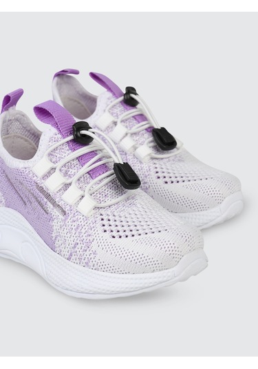 Civil Sport Kız Çocuk Spor Ayakkabı 31-35 Numara Beyaz-lila Beyaz-lila