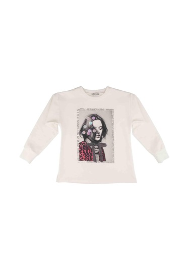 Bestkids Kız Çocuk Baskılı Sweatshirt Bk22kk14043 001