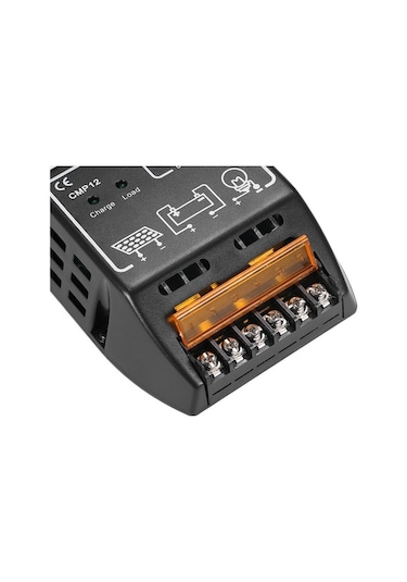 Pazly 10a 12v/24v Otomatik Solar Şarj Kontrol Cihazı - Pwm Teknolojili Güneş Paneli Regülatörü