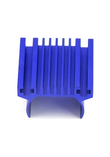 Dianziye Trax4 Ve Trax4-m 1/18 Rc Zırhlı Araçlar İçin Mavi Alüminyum 180 Motor Soğutma Radyatörü - Bjm401 Yükseltme Aksesuarı