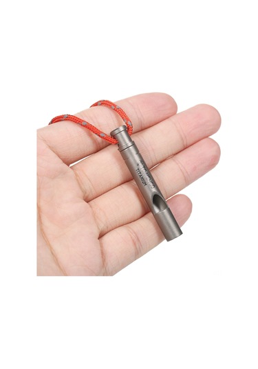 Tomshoo Ultra Hafif Titan Acil Düdük Kordonlu Açık Alan Hayatta Kalma Kampı Yürüyüşü Keşif Çok Renkli