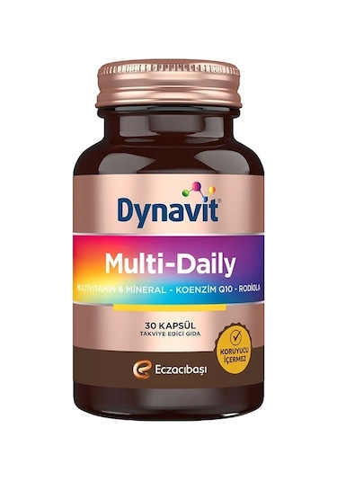 Dynavit Multi-Daily Koenzim Q10-Rodiola 30 Kapsül