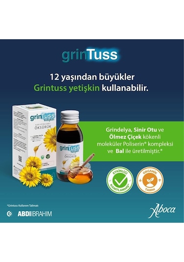 Grintuss Yetişkin Şurup 2 x 128 G