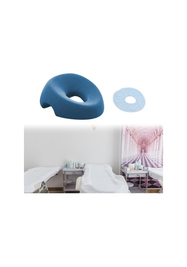 Homyl Masaj Yastığı, Güzellik Salonu Destek , Hafif, Çok Mavi