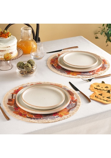 Karaca Larson 2li Amerikan Servisi 38 Cm Renkli