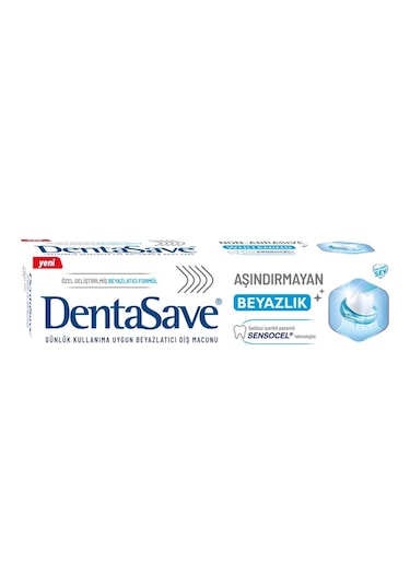 DentaSave Aşındırmayan Beyazlatıcı Diş Macunu 75 ML