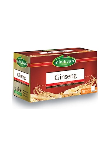 Mindivan Ginsengli Çay Süzen Poşet 20'li