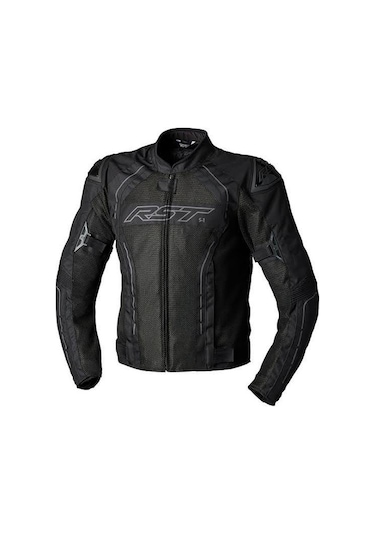 Rst S1 Mesh Yazlık Motosiklet Ceketi Siyah