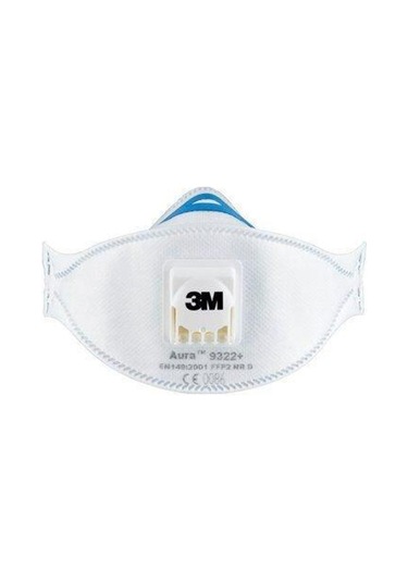 3m 9322+ Ventilli Toz Maskesi