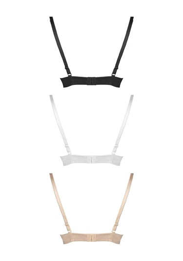 Lol Up Push Up Balenli Sütyen 3'lü Paket Çok Renkli