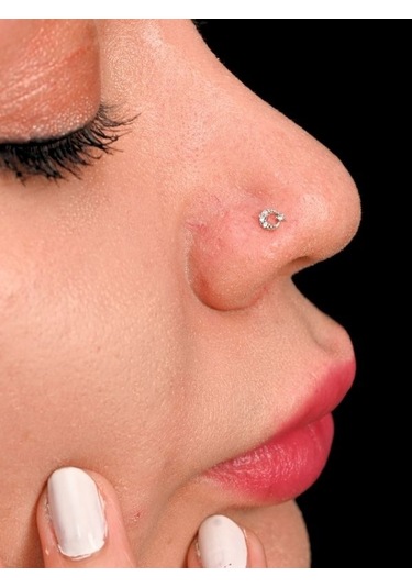 Gümüş Zirkon Taş Ay Yıldız Figür Hızma 925 Ayar Hızma-hızma43 Gümüş