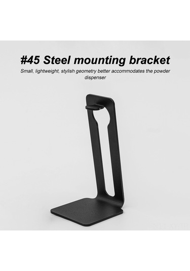 Shineyee Kahve Tozu Dağıtıcı - 6 İğne 0.4mm, Manyetik Tabanlı, Geri Dönüştürülebilir, Ergonomik El Kolu, İç Bünyeli Kahve Makinesi İçin Ayarlanamayan Oval Desen Siyah