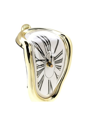 Goldenqian Romen Rakamıyla Bozuk Düzensiz Saat Altın O1d3cg ÇOk Renkli