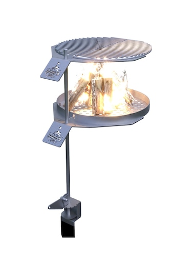 Kamp Izgarası 3300 / Çap: 33 Cm / Portatıf / Baba's Campıng