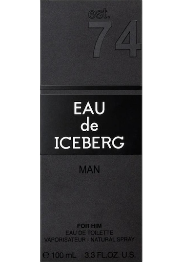 Iceberg Eau De Iceberg Est. 74 Man Edt 100 Ml Erkek Parfümü Odunsu