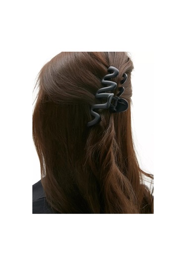 Evia Mat Saç Tokası Armadilli 200586343 Siyah