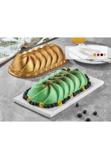 Esonez Rss 109 Granit Baton Döküm Kek Kalıbı 29x65x7 Cm Çok Renkli