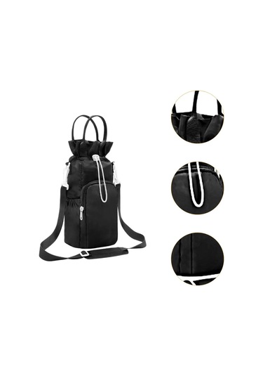 Suntek Su Şişesi Taşıyıcı Dış Hava Aktiviteleri İçin Siyah