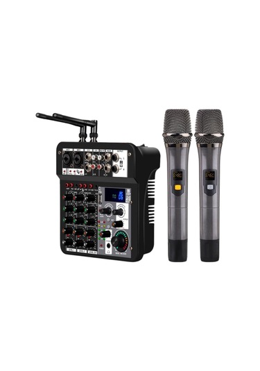 König K-6000 6 Kanal Dec Mikser + 2 El Mikrofon