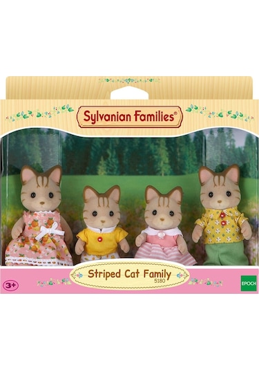 Sylvanian Families Çizgili Kedi Ailesi 5180