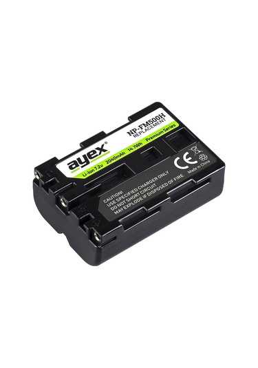 Ayex Np-Fm500H Batarya Sony A77 A100 A500 A550 A700 A850 A900