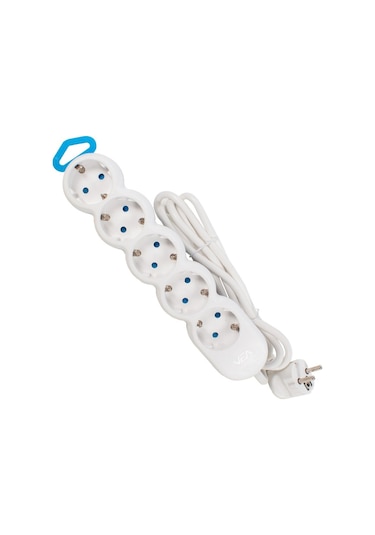 Vea Ve-2s5n 5li 2 Metre Kablolu Grup Priz