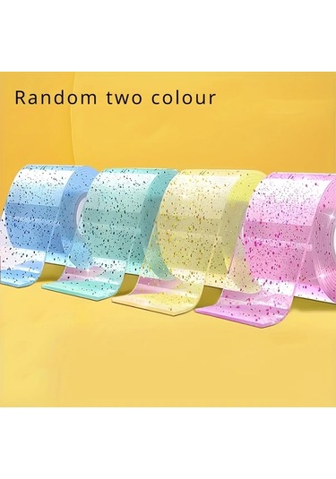 Willowhaven Canlı Nano Çift Taraflı Bant - 2 Adet Rastgele Renk, Yeniden Kullanılabilir