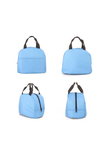 Elde Taşınabilir Yalıtımlı Çanta Moda Baskılı Soğutucu Çanta Öğle Yemeği Çantası Alüminyum Folyo Yalıtımlı Çanta Öğle Yemeği Kutusu-3