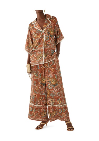 Spell Mojave Lily Bol Paça Pantolon Brown
