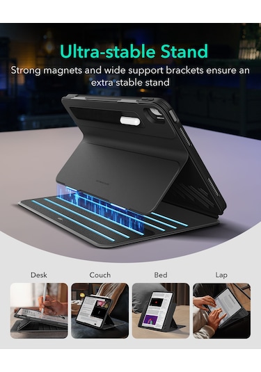 iPad Uyumlu  Air 13 M2-m3 2024 Shift Kılıf Kapaklı Kılıf