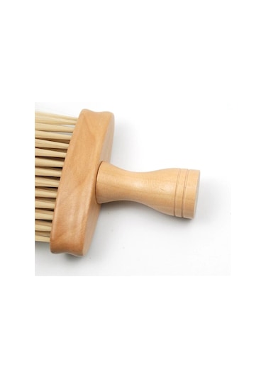 Adet Orijinal Ahşap Yumuşak Boyun Yüz Silgi Berber Saç Temiz Saç Fırçası Sakal Fırçası Salon Kesme Kuaförlük Şekillendirici Araçları