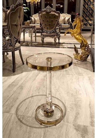 Dulda Akrilik Polaris Sehpa Şeffaf