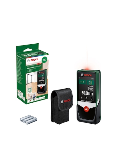 Bosch AdvancedDistance 50C Lazerli Uzaklık Ölçer - 0603672202