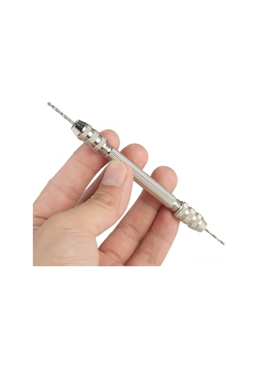 Moveevo Mini El Matkap Seti 10'lu Hss Matkap Ucu - Profesyonel Delme Aracı - Keten, Gümüş, Muz, Ambar Taşları İçin Dayanıklı Ve Hassas