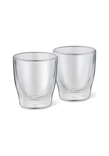 Tchibo Çift Cidarlı Espresso Bardağı, 2'li Saydam