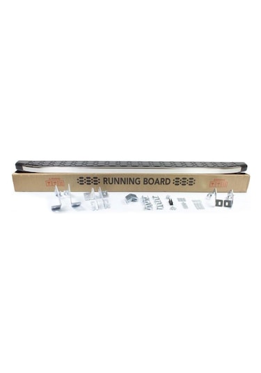 Omsa Line Chery Tiggo 7 Pro Yan Basamak 2023 Sonrası Blackline Krom Alınlı Yan Koruma Basamak