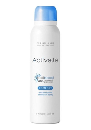 Oriflame Activelle Comfort 48H Unisex Sprey Deodorant 150 ML
