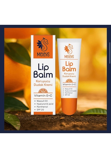 Meleys Vitamin E+C Koruyucu Dudak Kremi SPF20