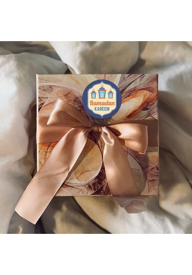 10 Yaprak Eıd Mubarak Etiket Mühür Etiketleri 10 Yaprak C 10 Yaprak C Diğer