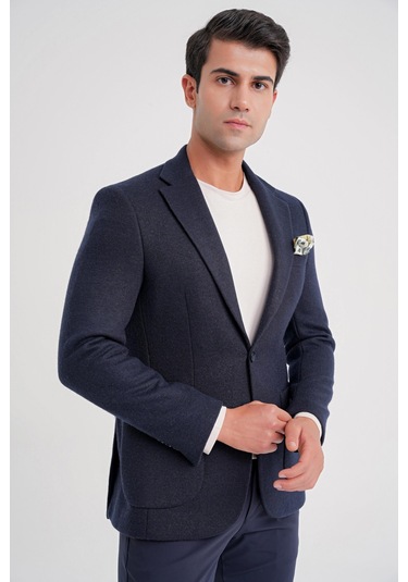 Efor C 717 Ceket Regular Fit Lacivert Lacivert