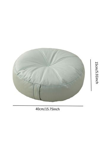 Suntek Yuvarlak Zemin Yastık Atma Oturma Yastığı Yeşil Yeşil