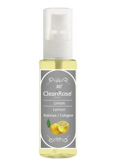 Clean Rose 80 Derece Limon Kolonyası Sprey 50 ML