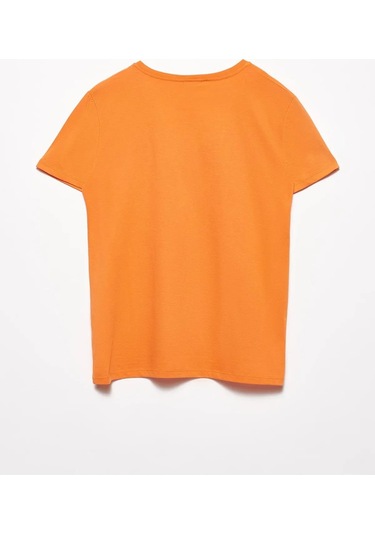 Dilvin V Yaka Basic T-shirt 072 001