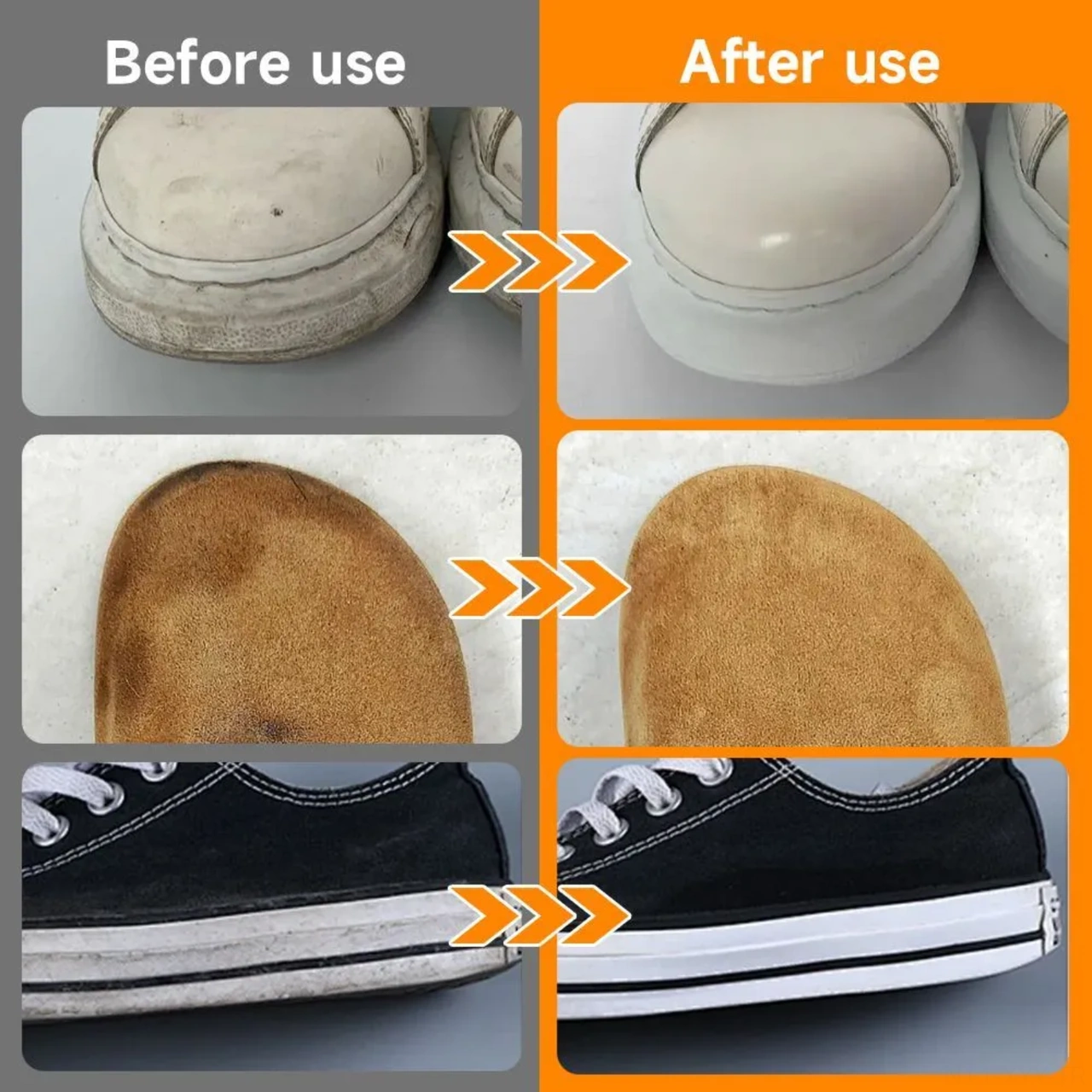 Yaleker Doğal Kauçuk Temizleme Silgi - Deri, Pu Ve Deri Ürünleri İçin Kauçuk Tahta, Yapışkan Ve Kirlik Temizleyici, Yeniden Kullanılabilir, 7x5 Cm Sarı